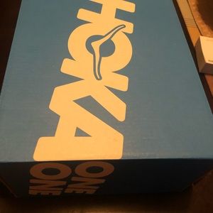 Hoka running shoes, like new, size 5